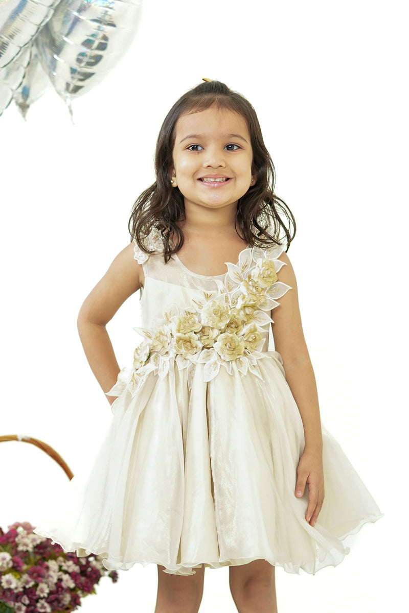 GOLDEN ROSES DRESS