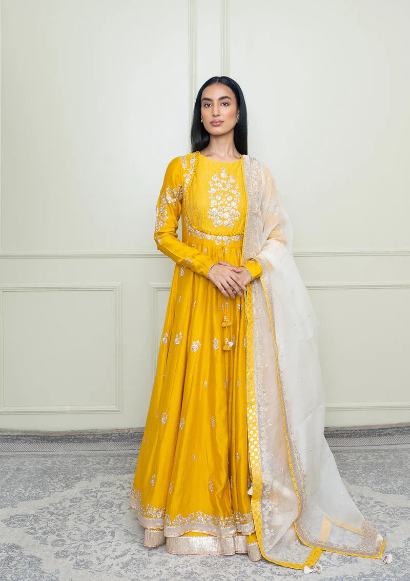 Taarini-Anarkali with skirt and dupatta