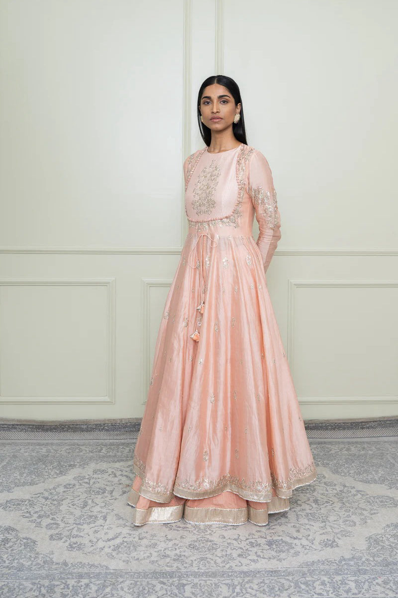 Taarini-Anarkali with skirt and dupatta