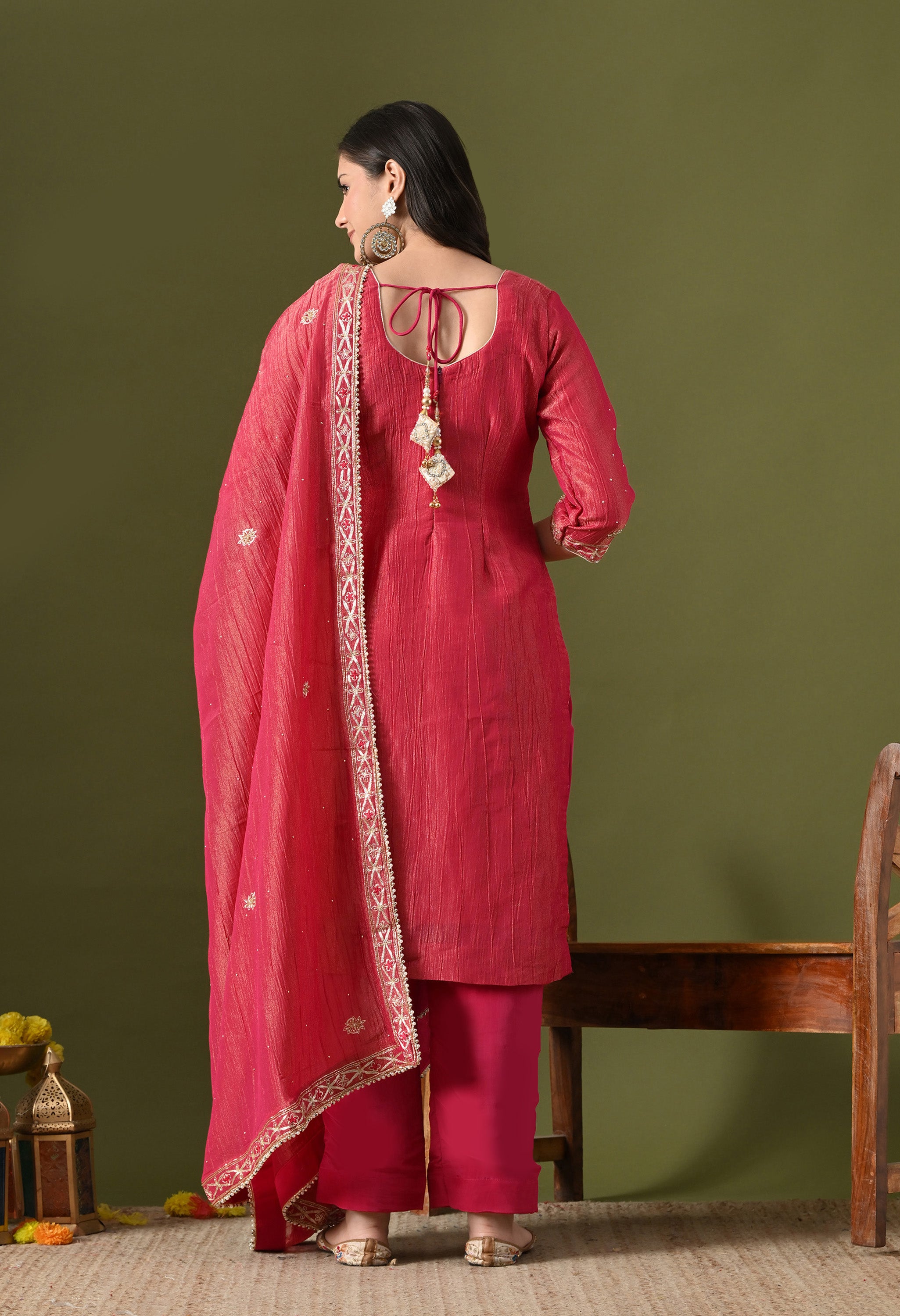 Pink Kurta Set