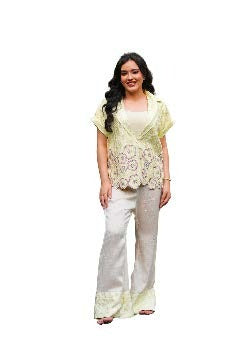 Sunheri Waistcoat Set