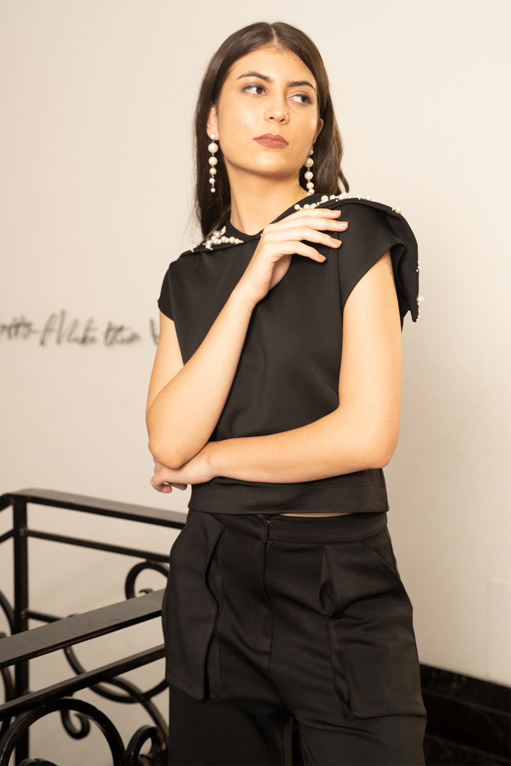 PEARL COLLAR TRACK SET