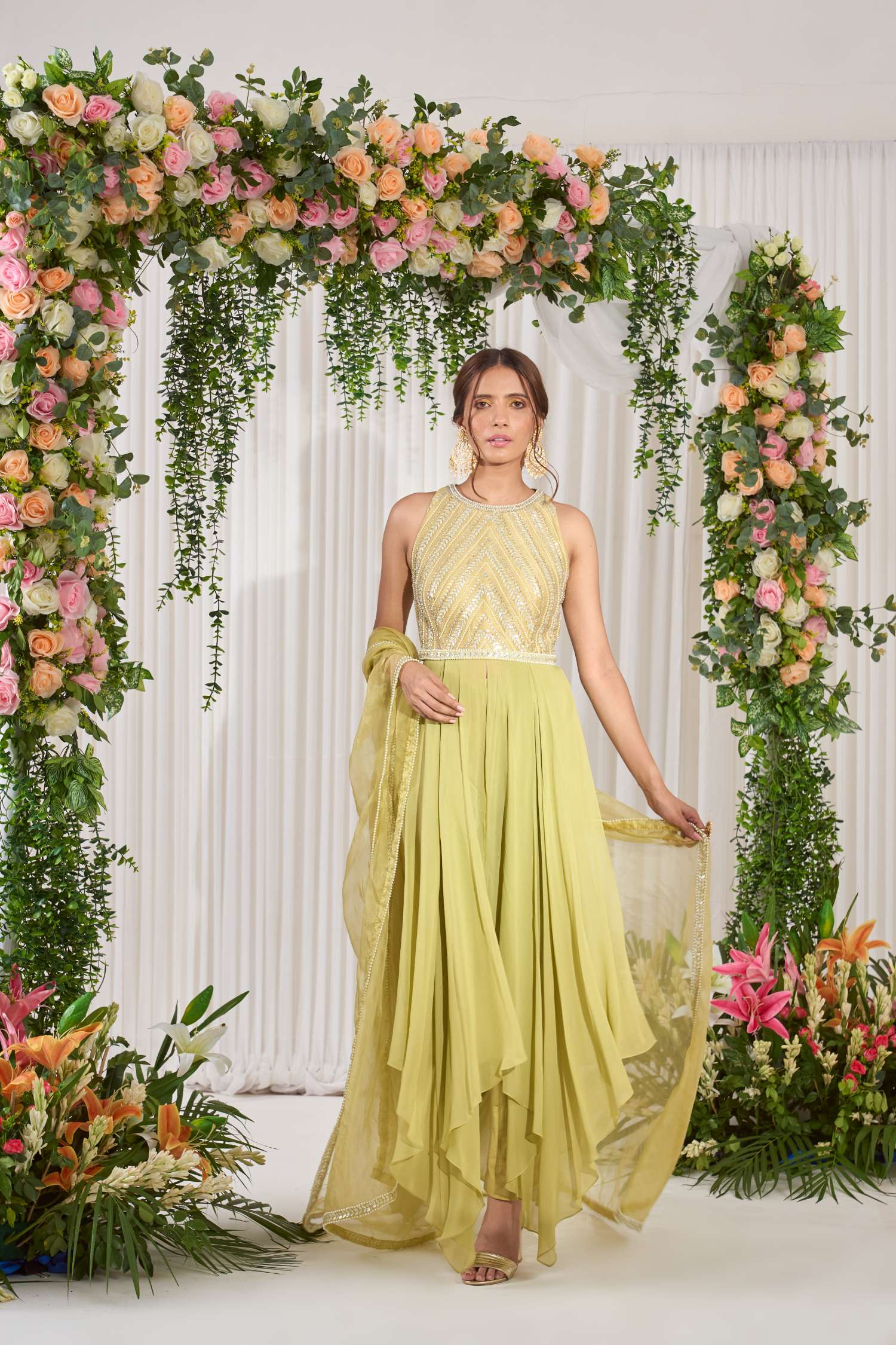 Hariyali Green Kurta Set