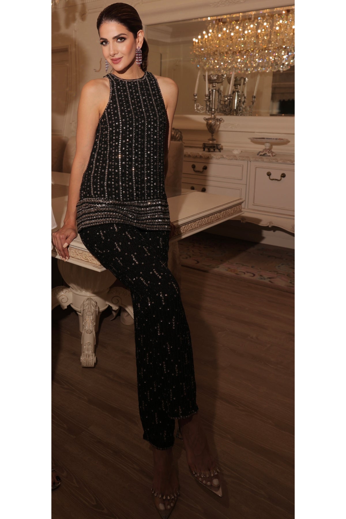 AURA EMBELLISHED CO-ORD SET