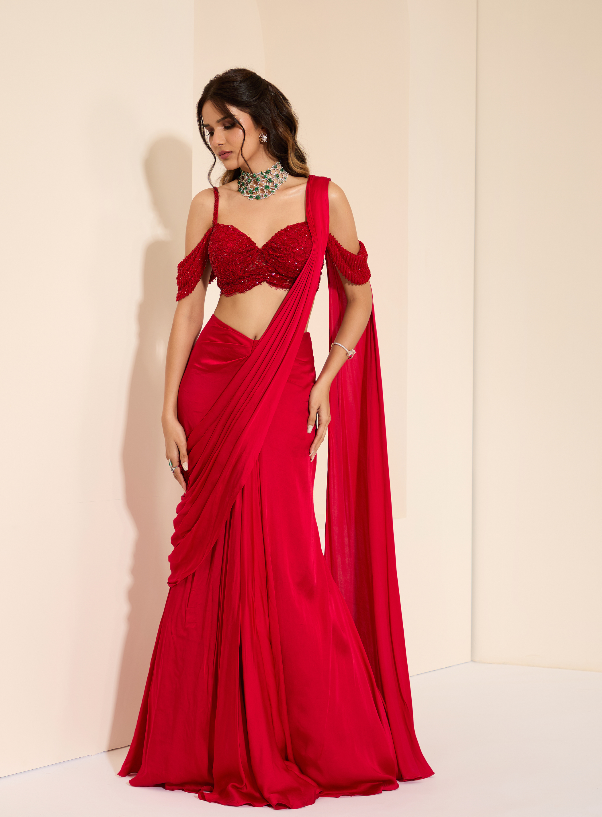 Scarlett Petal Bustier and Drape