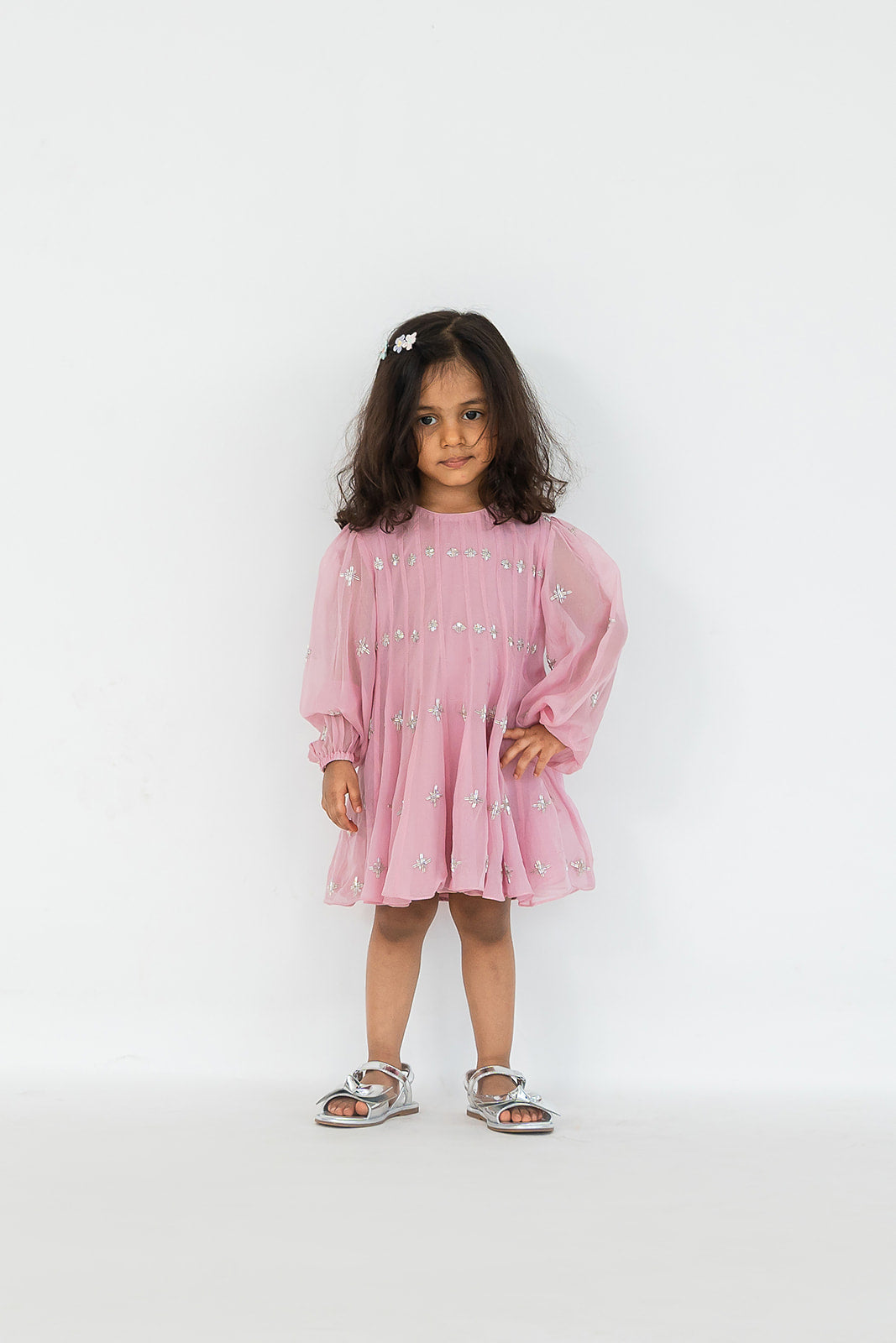 BLUSH PINK SHORT DRESS