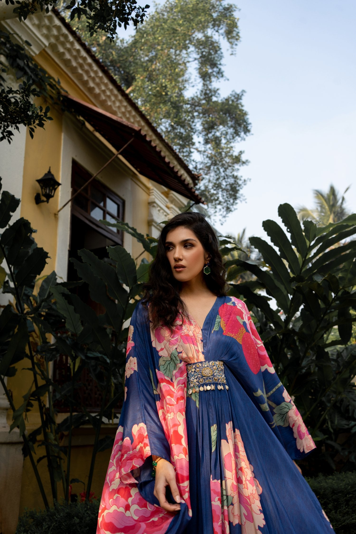Blooming Big Floral Jacket Set