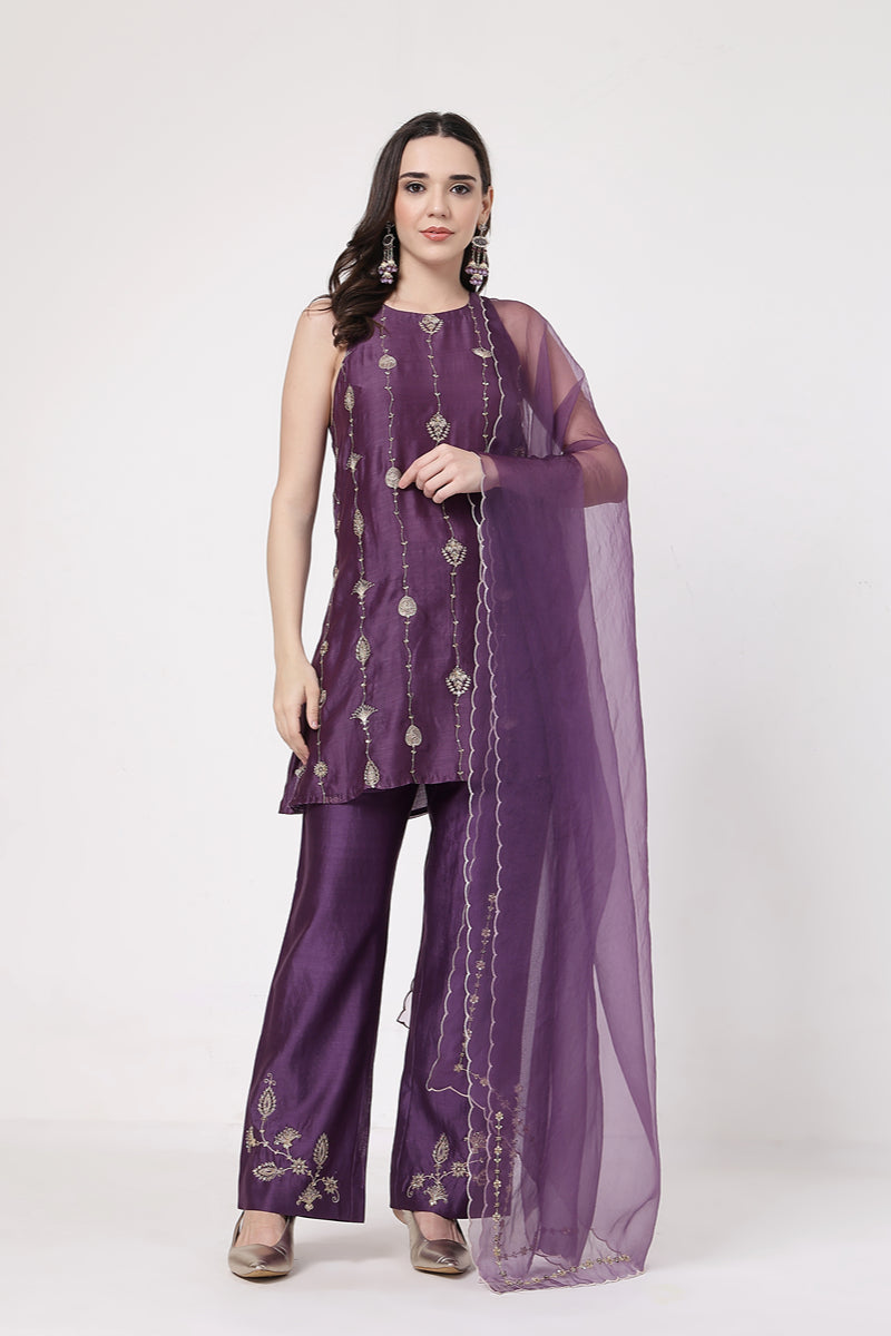 Violet A-line Set