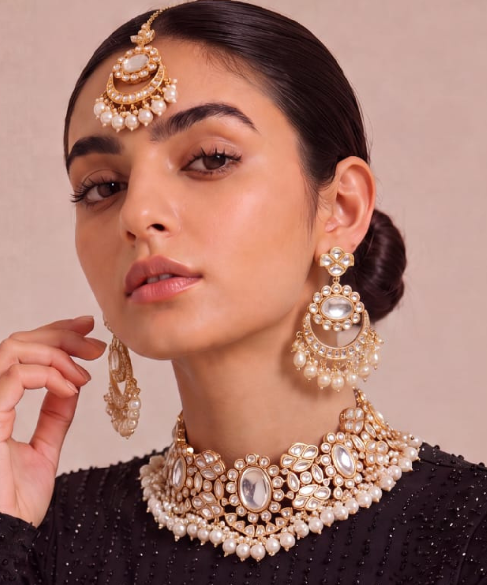 Noor Mahal Polki Choker Set