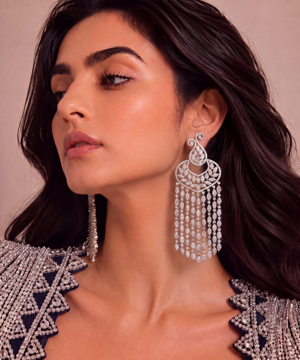 Noor Mahal Chandelier Earrings