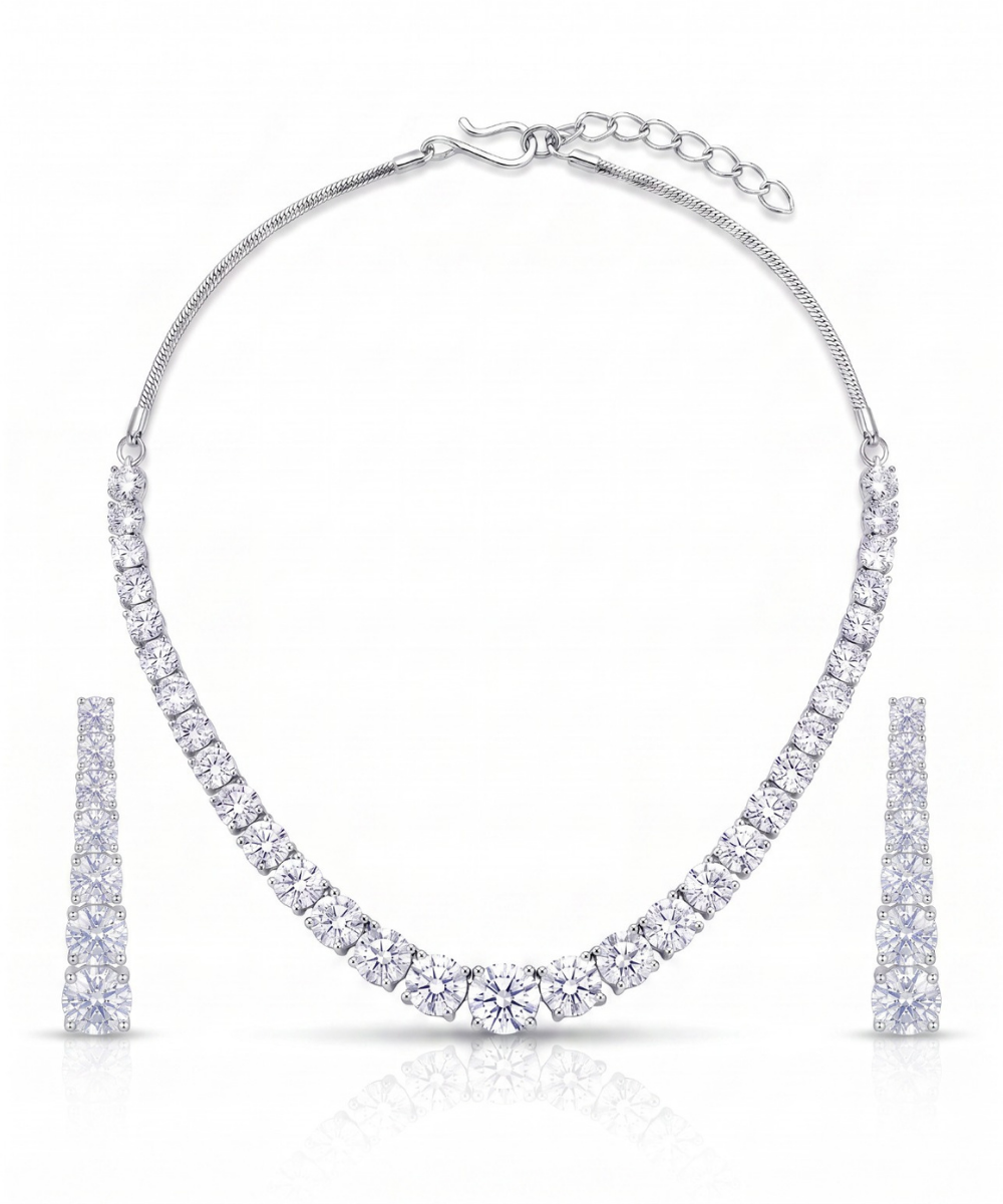 Tennis Necklace set