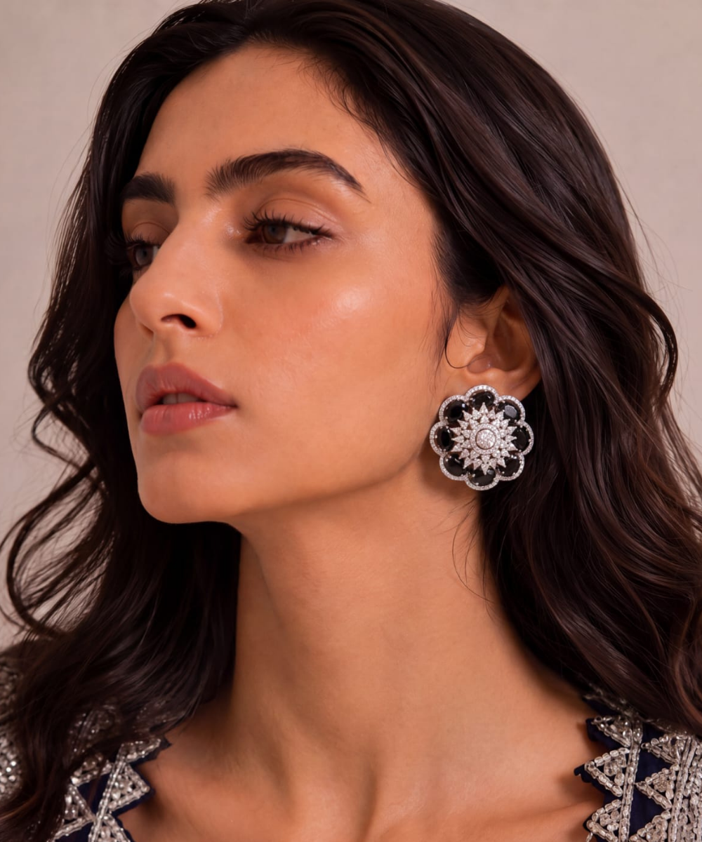 Starlight Black Diamond Studs