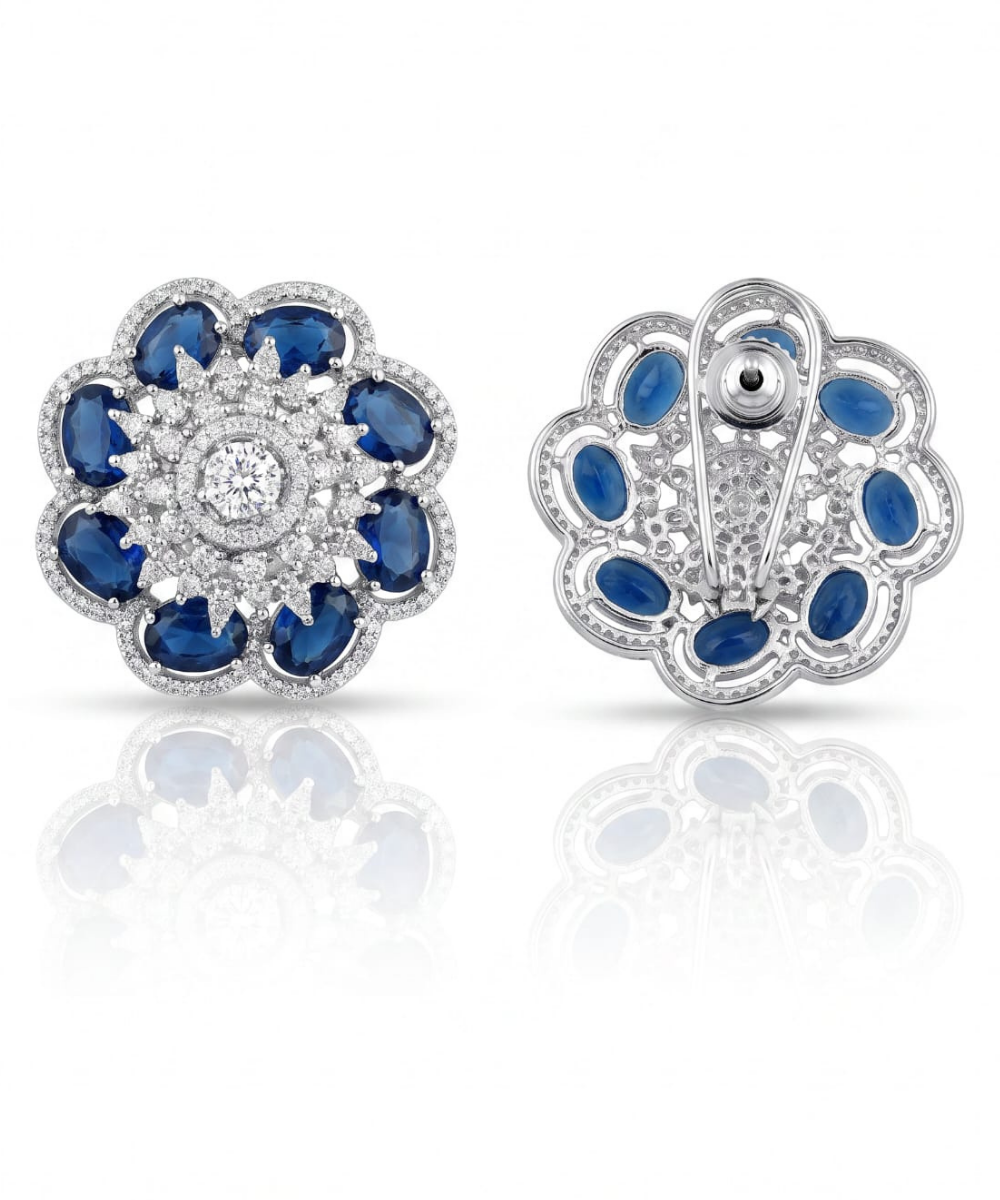 Starlight Sapphire Studs