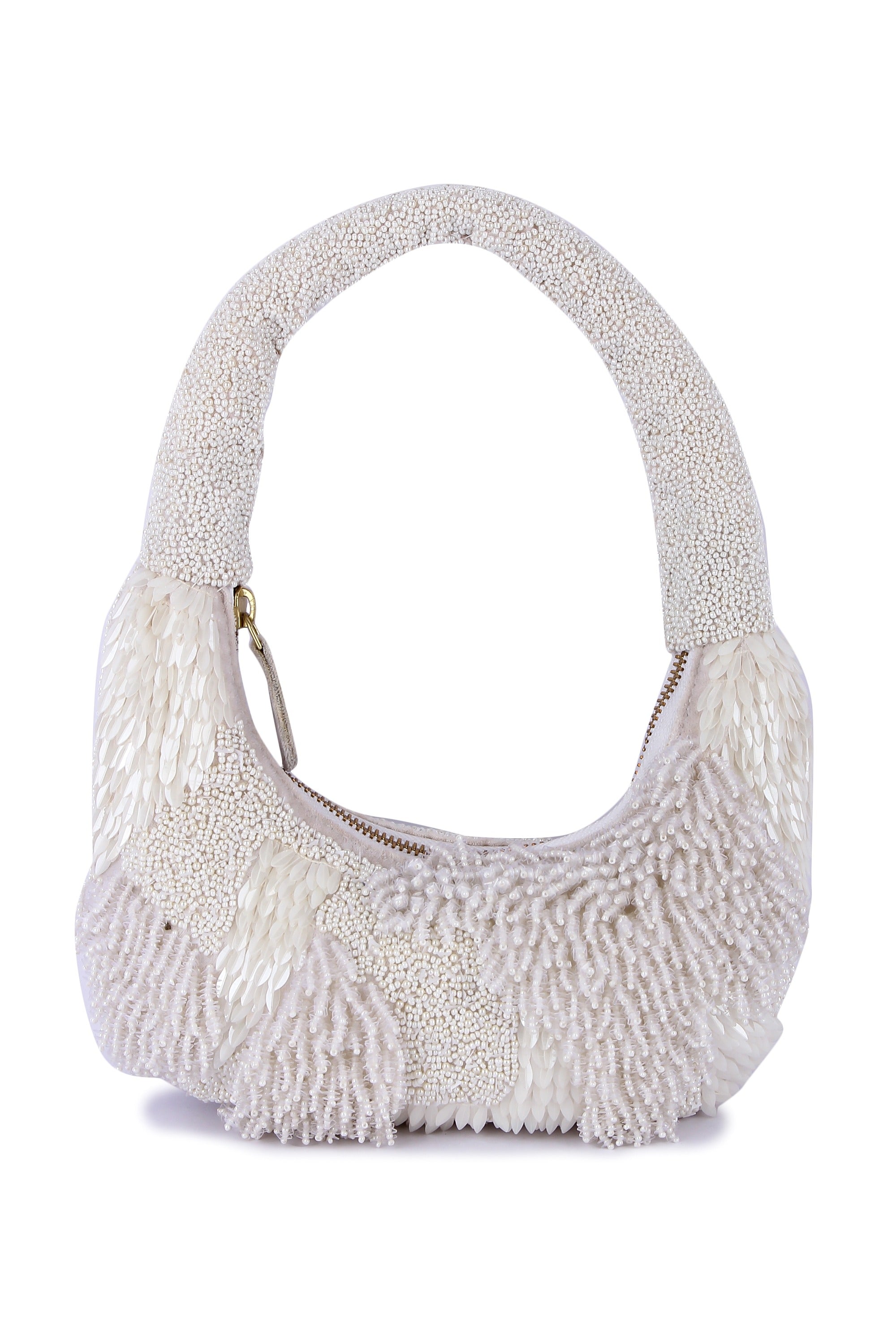 White Indo-Western Purse