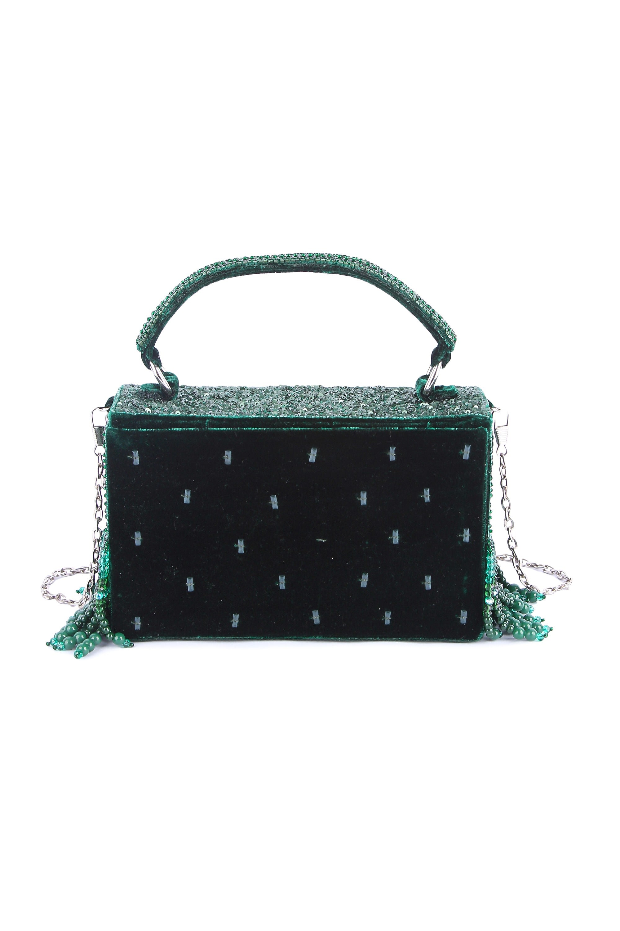 Divirina Green Clutch
