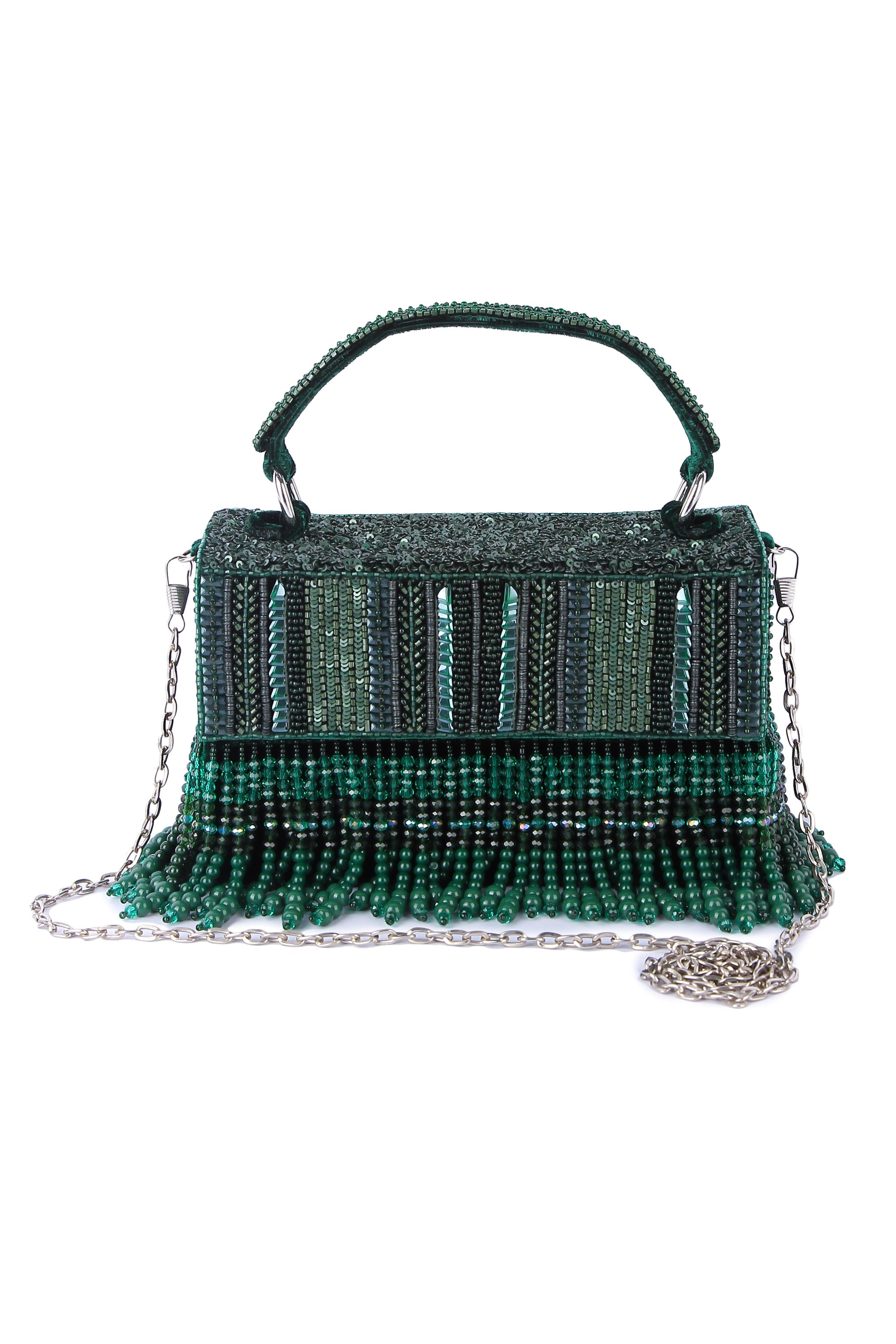 Divirina Green Clutch