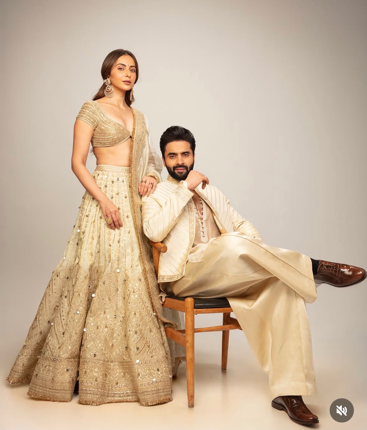 Rakulpreet in Khwaab Lehenga Set
