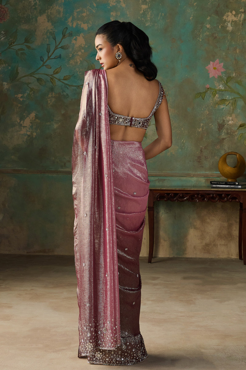 Pre Stiched Saree Set