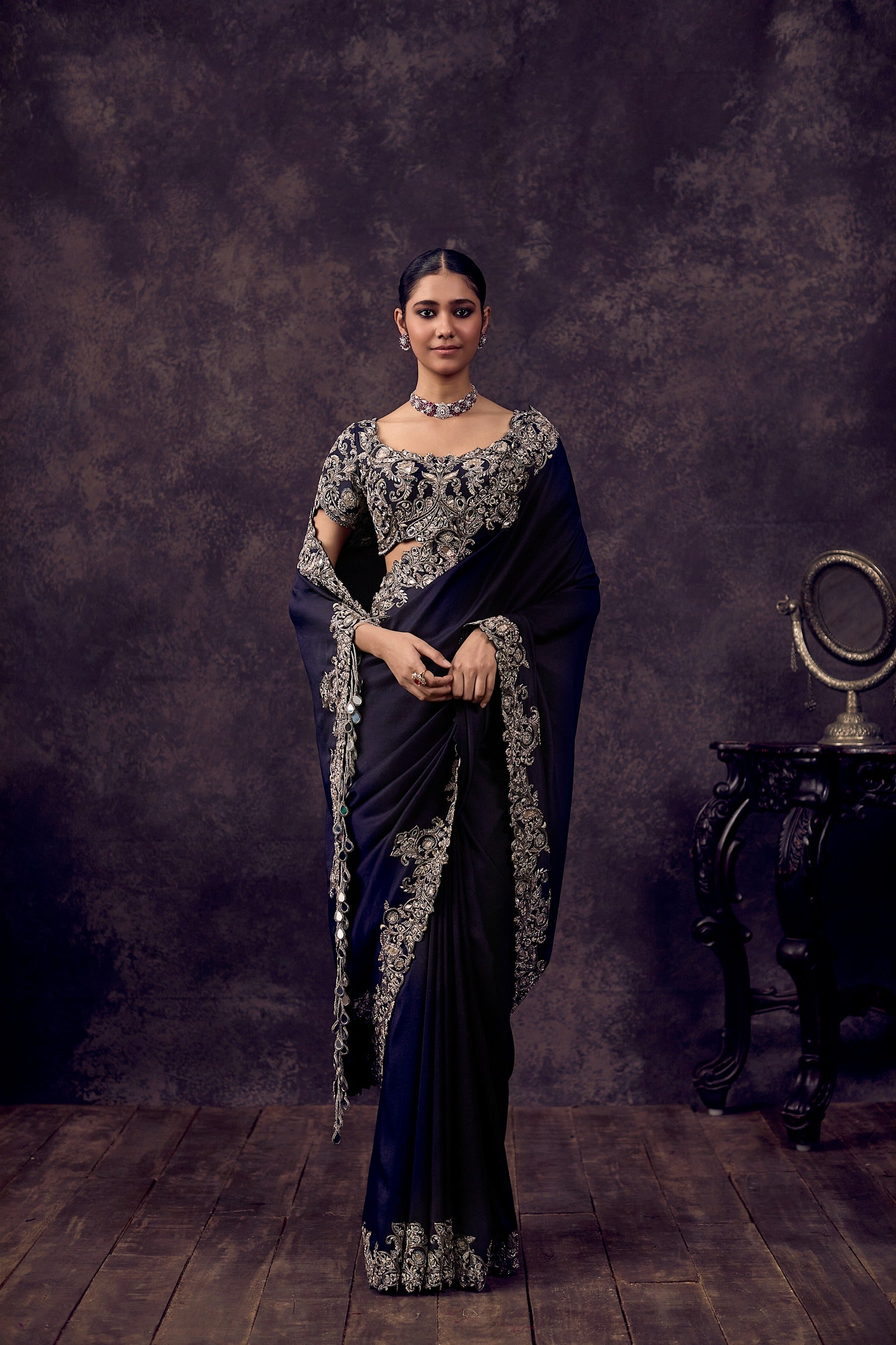Sn Mirror Saree