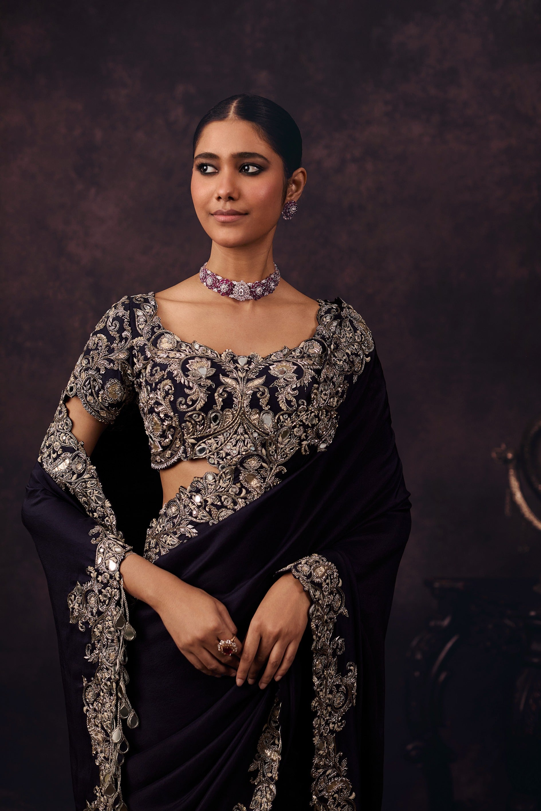 Sn Mirror Saree