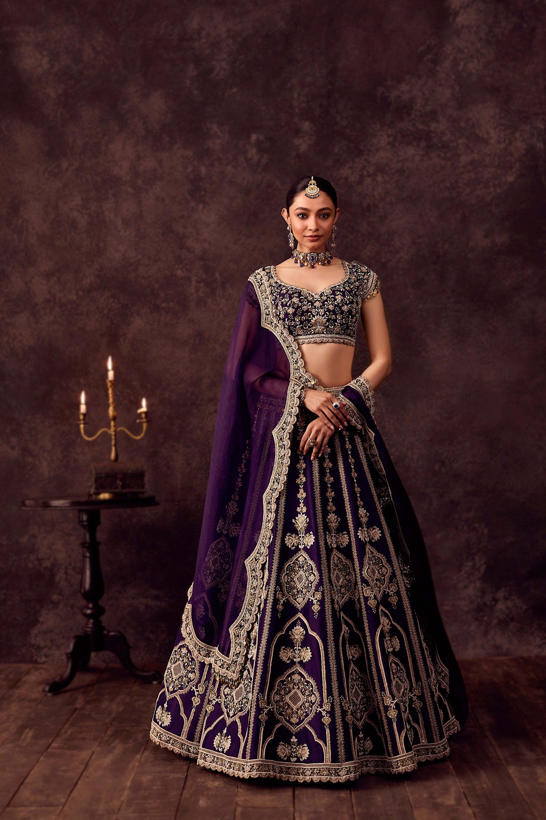 Sn Maal Resham Lehenga