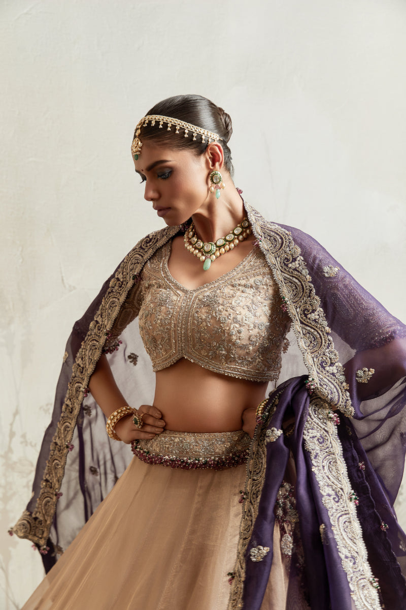 As Maal Resham Lehenga