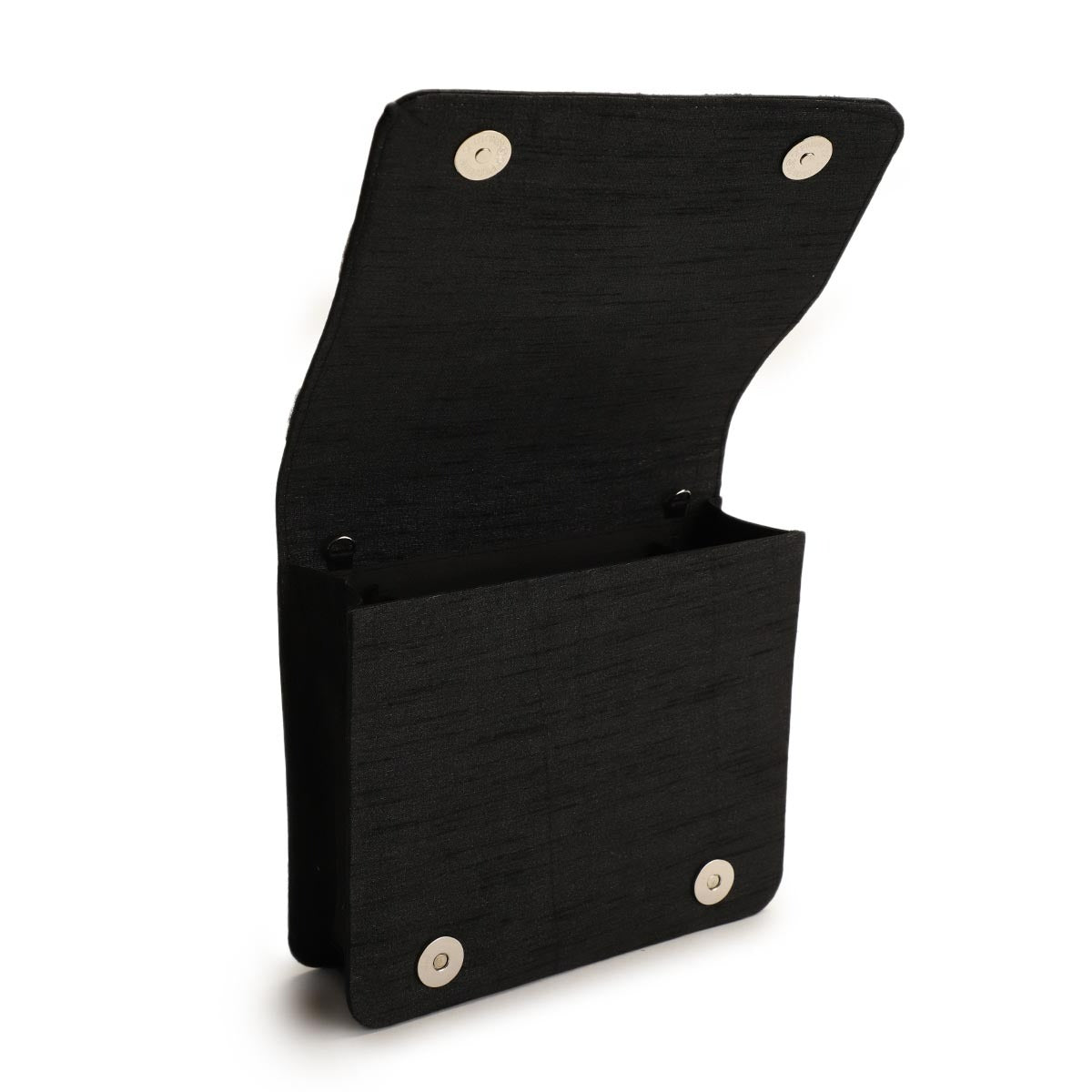 Zigzag Black Clutch