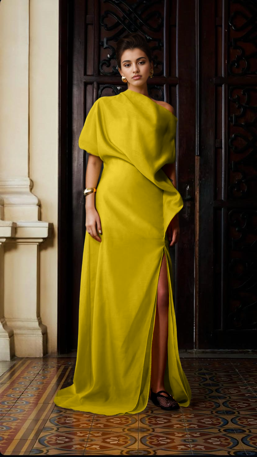 Soleil Drape Dress