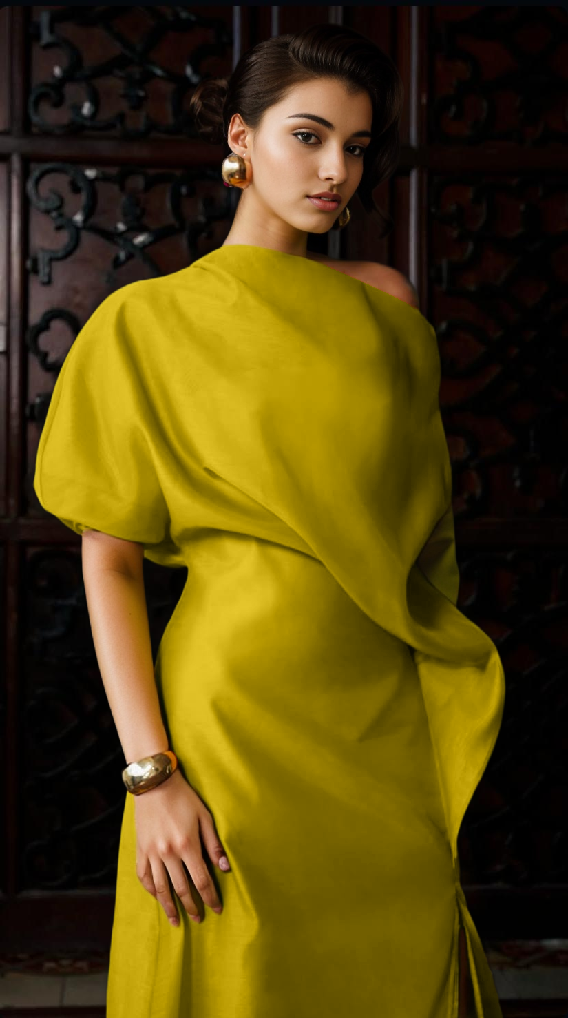 Soleil Drape Dress