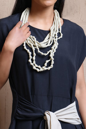 Front Tie Long Dress - Meiala