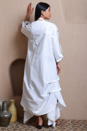 Front Open Jacket with Patch Pockets - Meiala