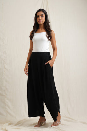 Classic Textured Pants - Meiala