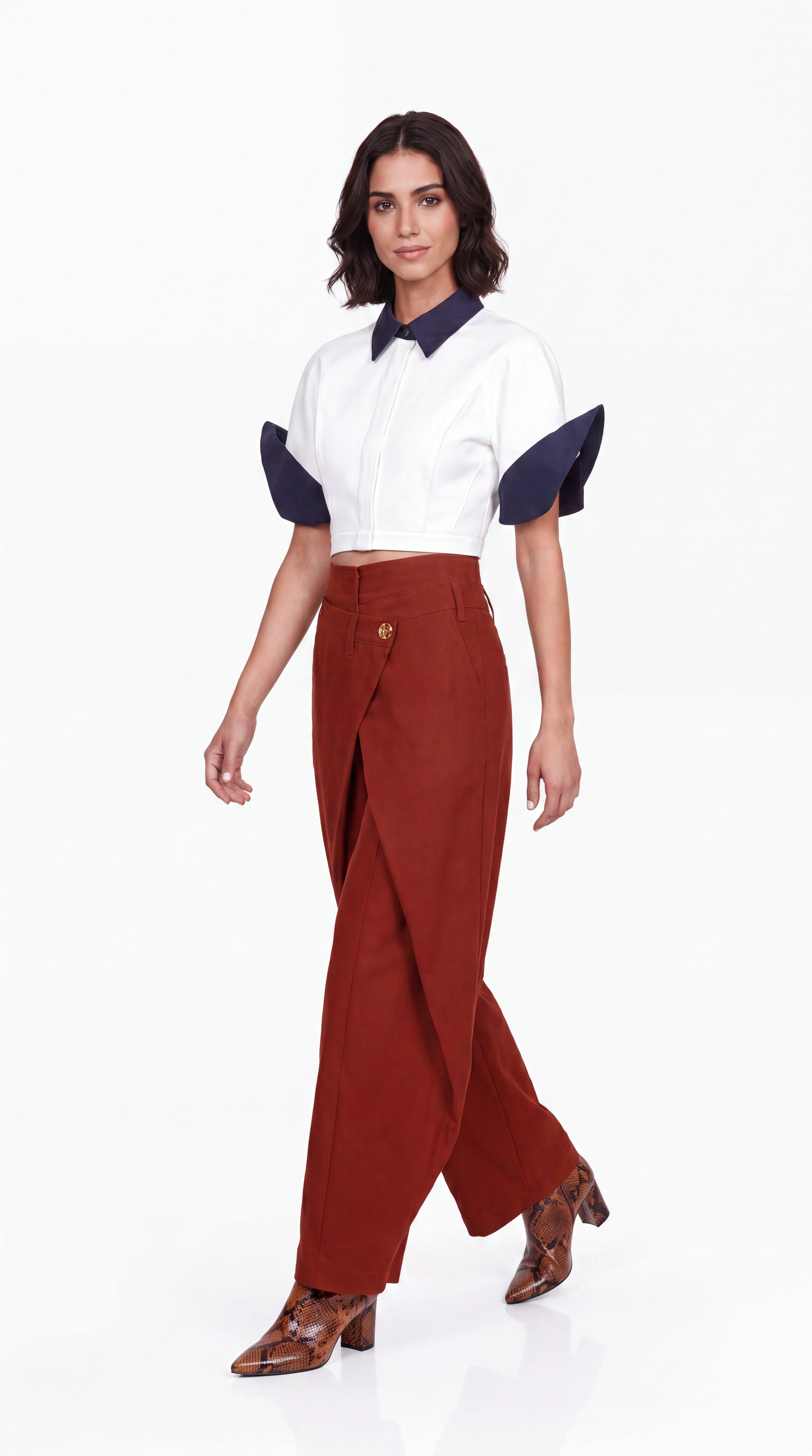 Rust Arc Pants Set