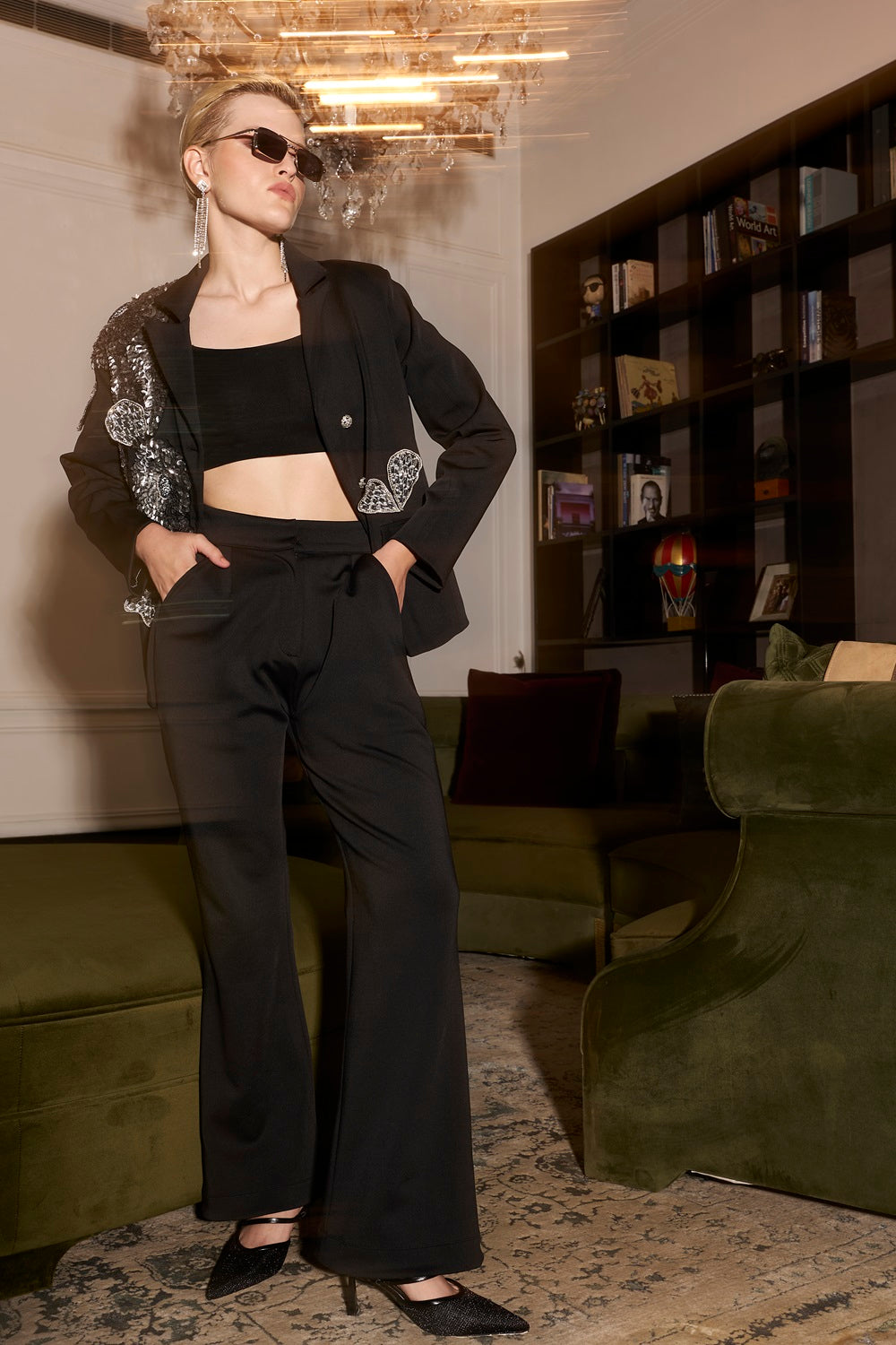 SAVANNAH BLAZER SET
