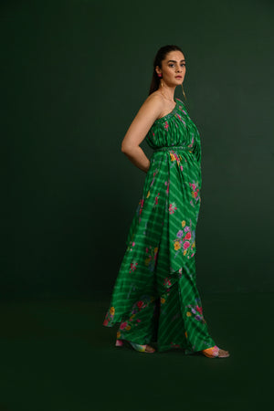 Adele Georgette Cord Set- side view