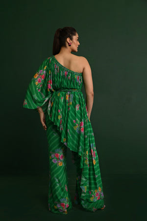 Adele Georgette Cord Set- back view