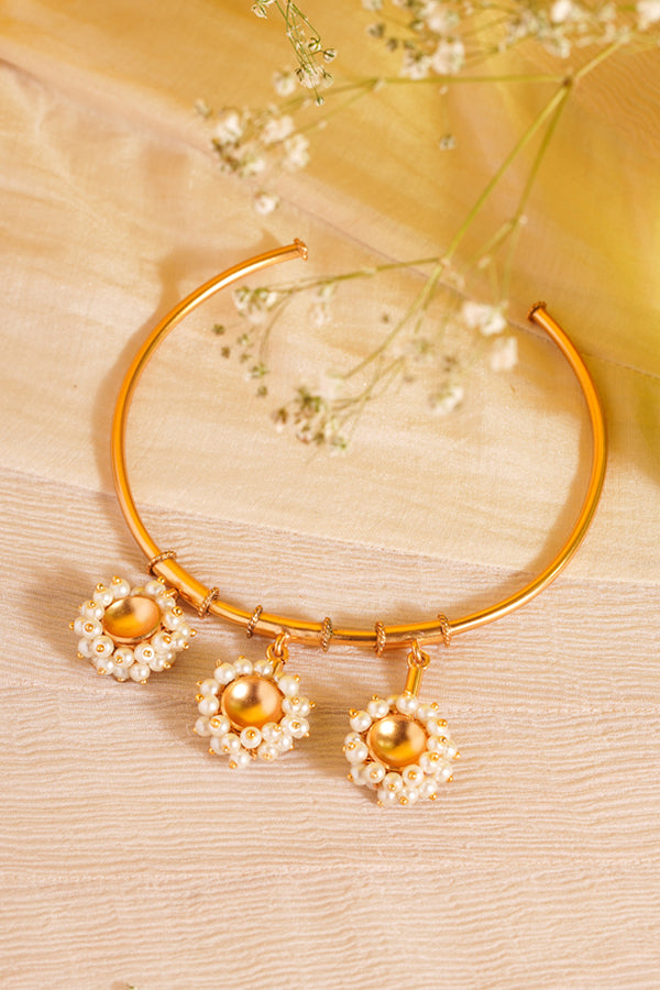 Pearl Bunch Anklet