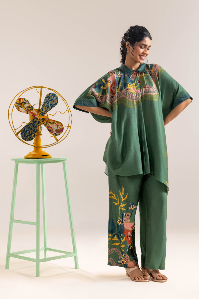 Flora embellished co-ord set