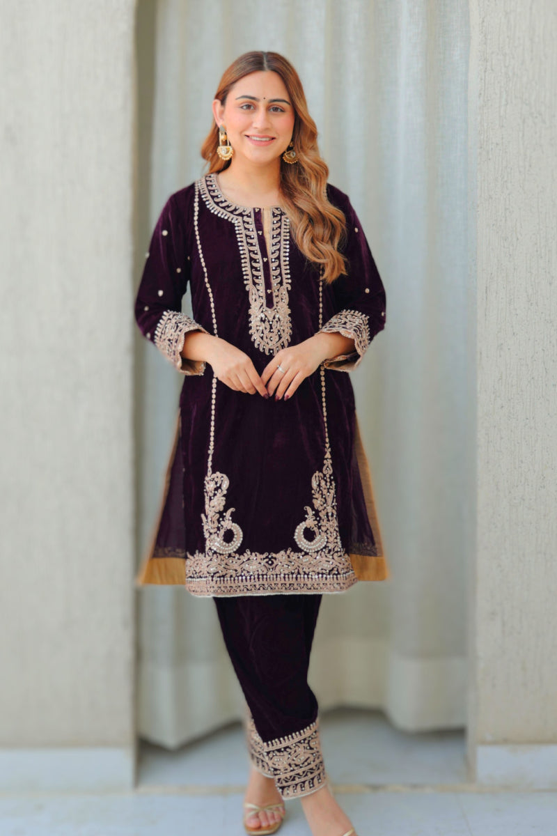 Ayat - Short Kurta with Salwar