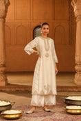 Load image into Gallery viewer, A-line palazzo suit with dupatta
