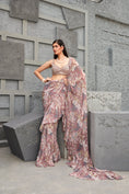 Load image into Gallery viewer, Lillian Print Saree
