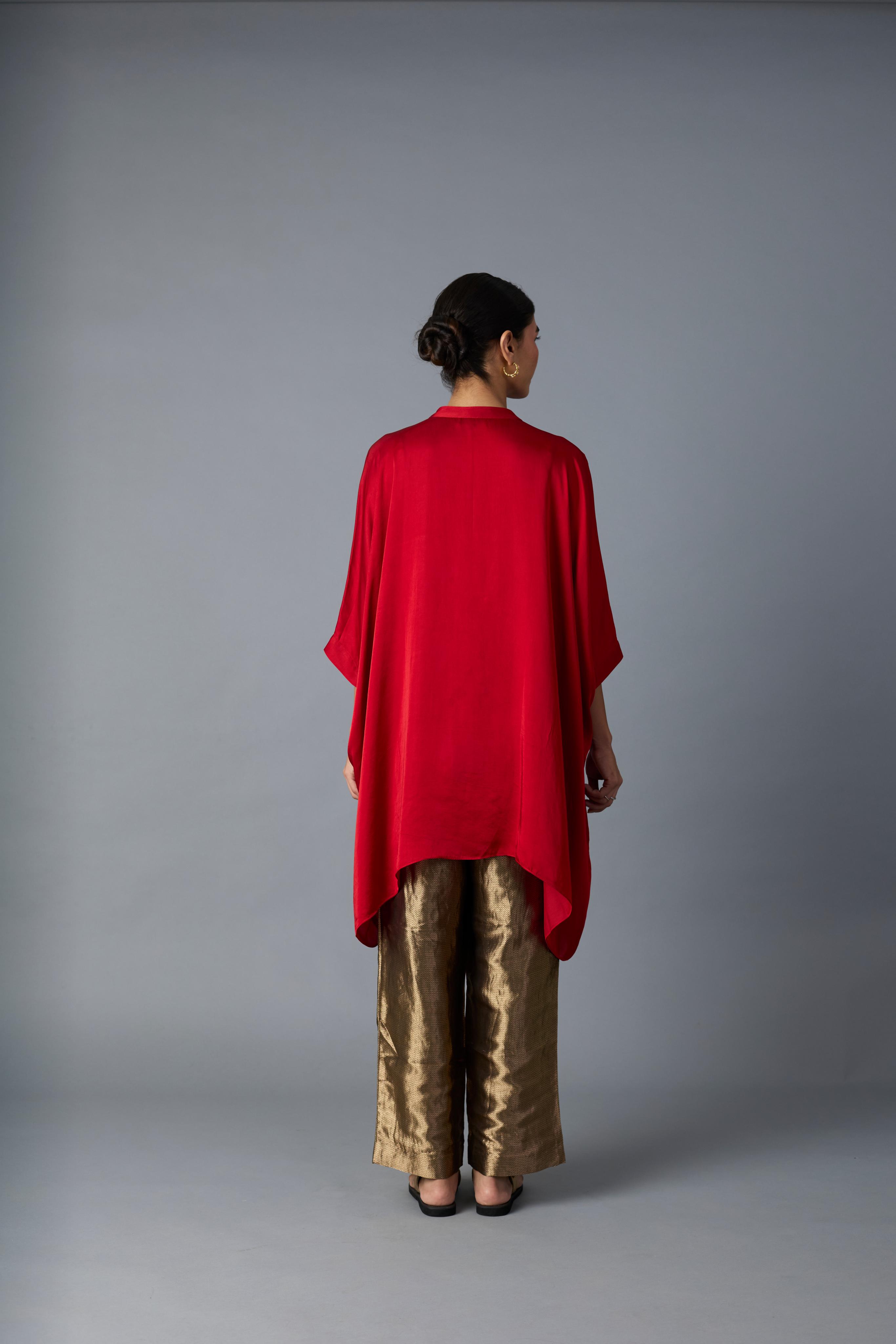 ZOHA ANTI FIT SHIRT RED