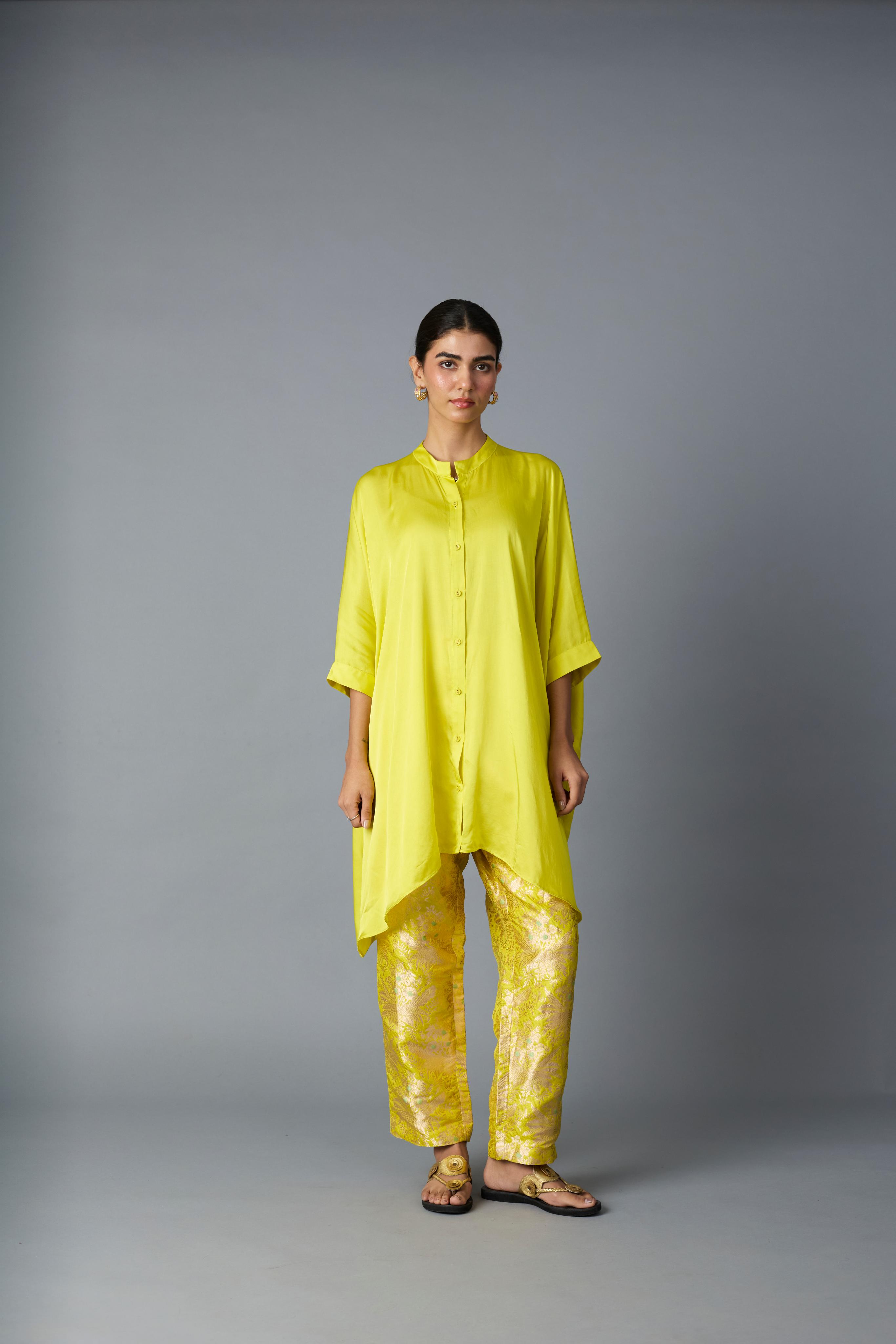 ZOHA ANTI FIT SHIRT Yellow