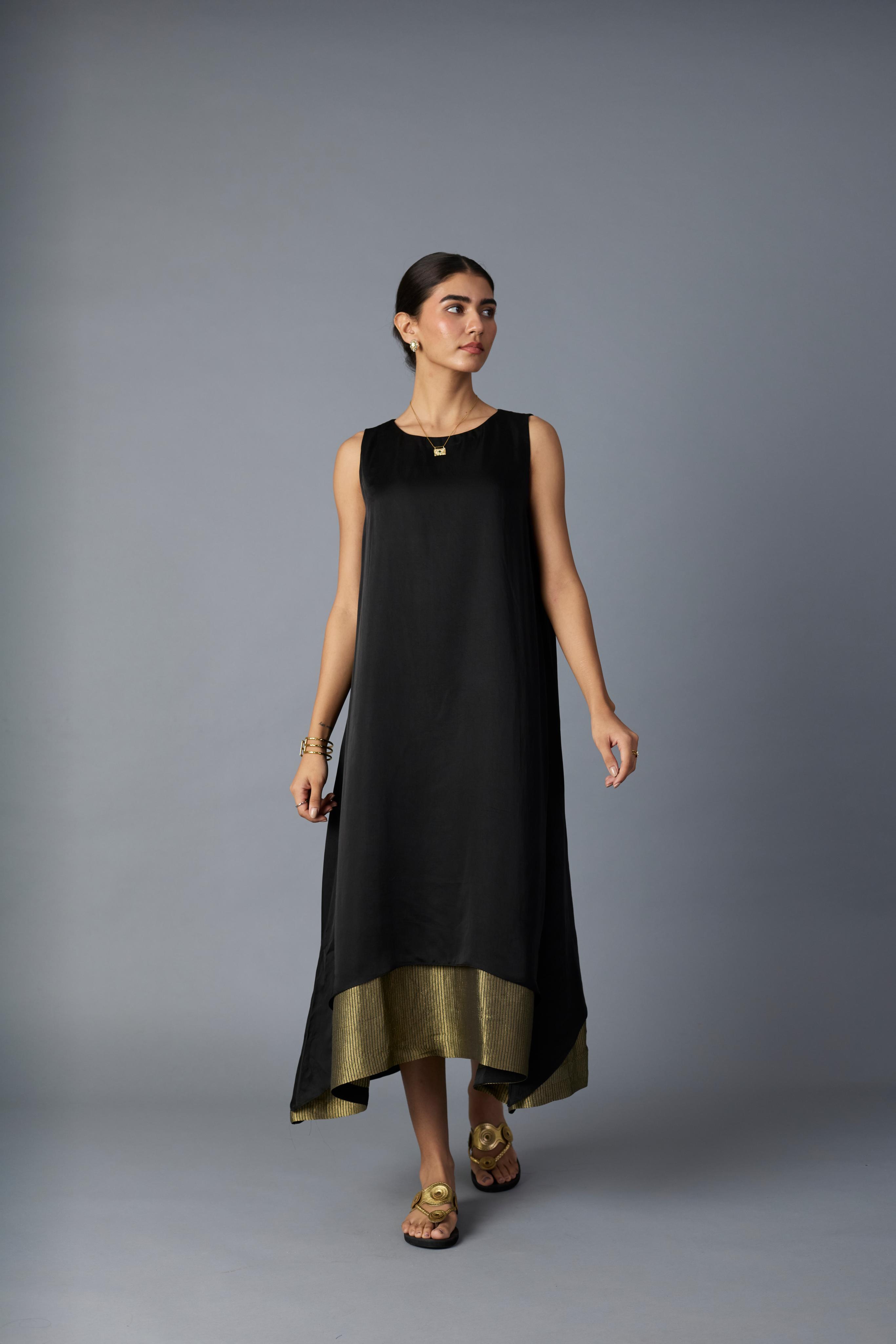 CHAMELI DRESS - BLACK