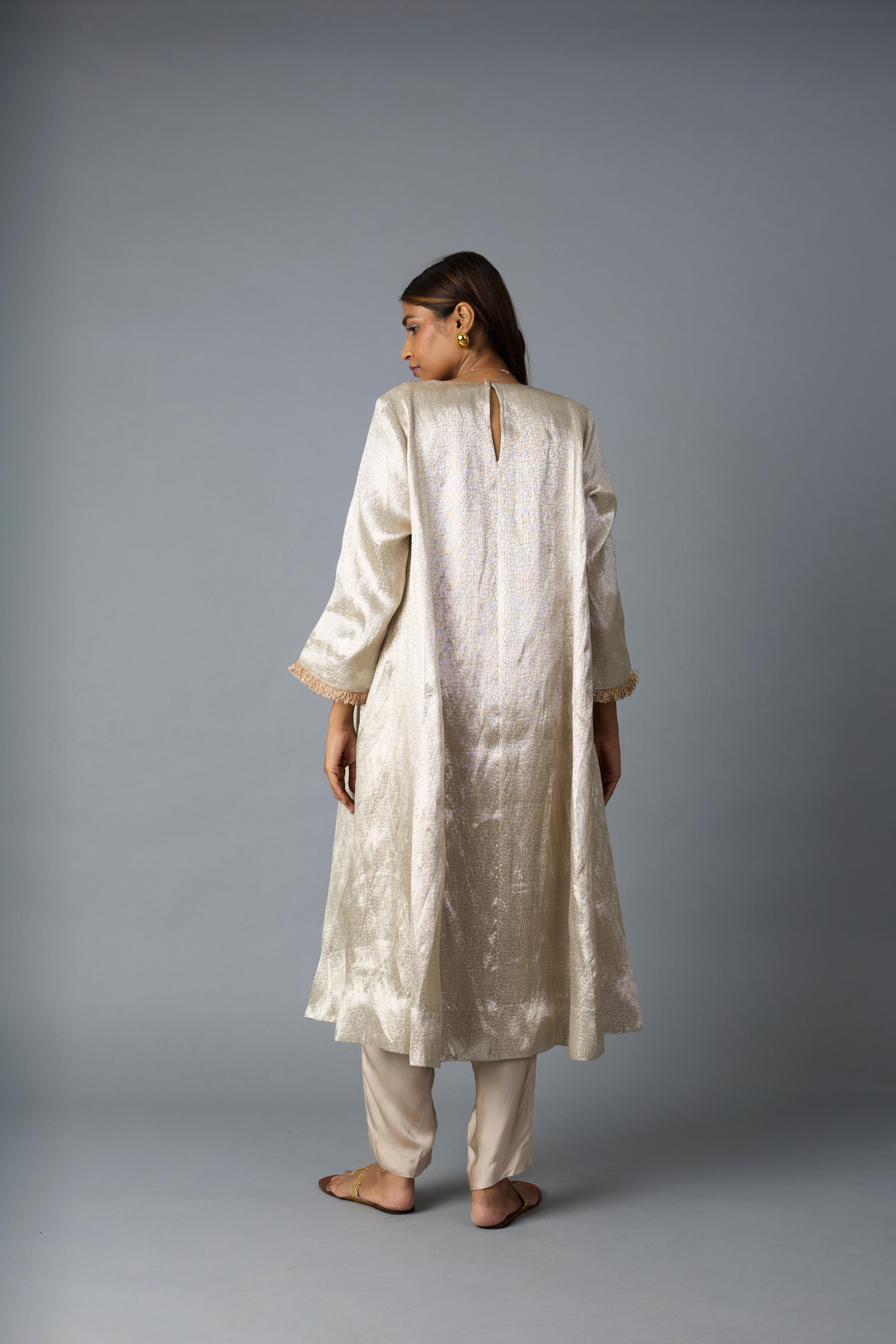 CHANDI TISSUE KURTA SET (SET OF TWO)
