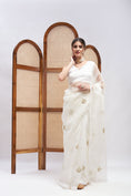 Load image into Gallery viewer, Shwet Saree Set

