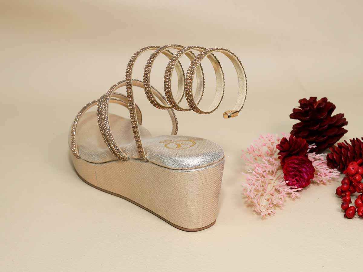 Baby Gold Spring Wedges