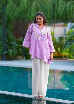 Patana Asymmetrical Top Set