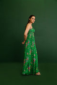 Load image into Gallery viewer, Adele Georgette One Shoulder Gown- side view
