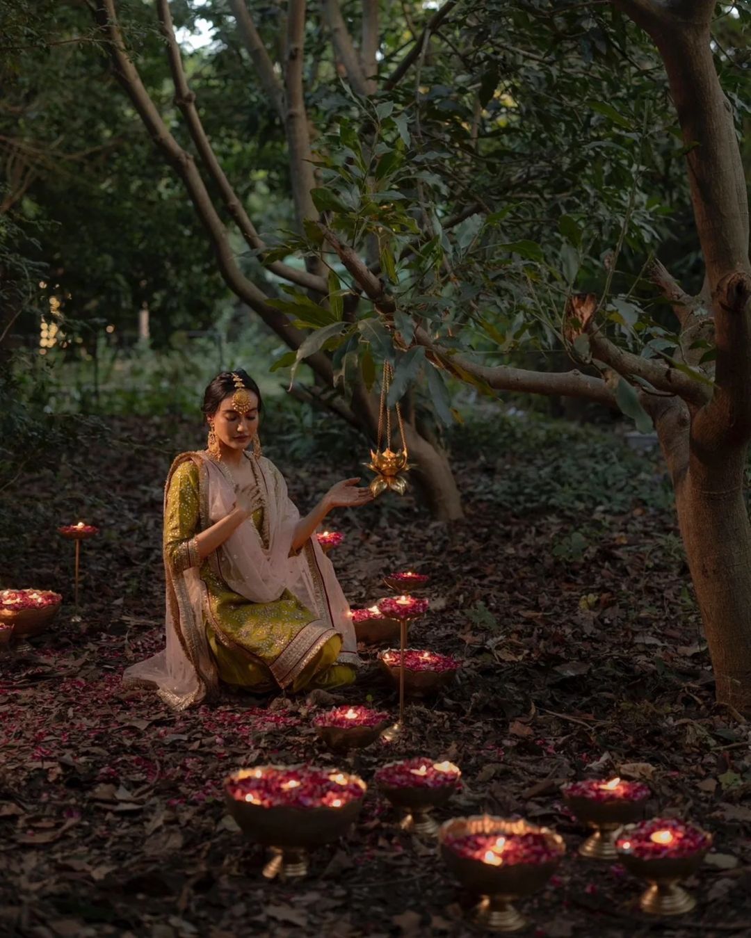 Surbhi Jyoti in Surbhi Salwar Set